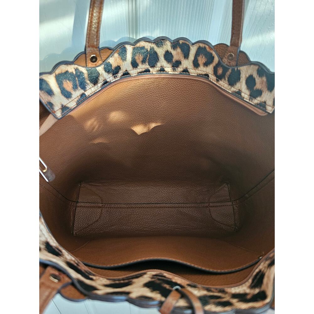 NEW 2 Piece Cheetah Print Purse & Crossbody Set - Picture 5 of 10